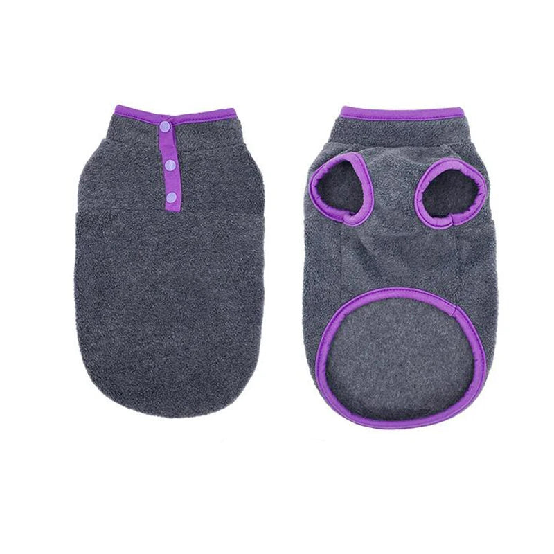 Fleece Dog Clothes for Small Dogs