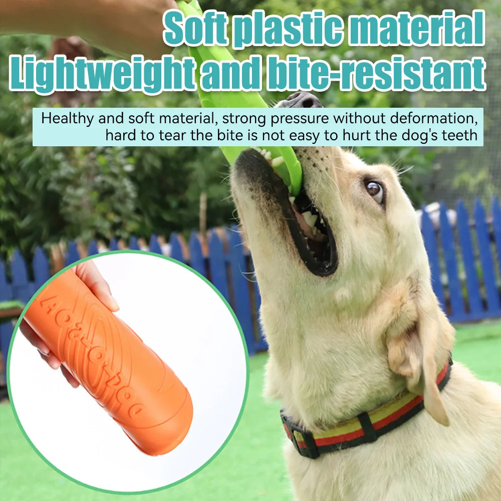 Dog Flying Disk Toy - Eco-Friendly and Durable Interactive Training Toy