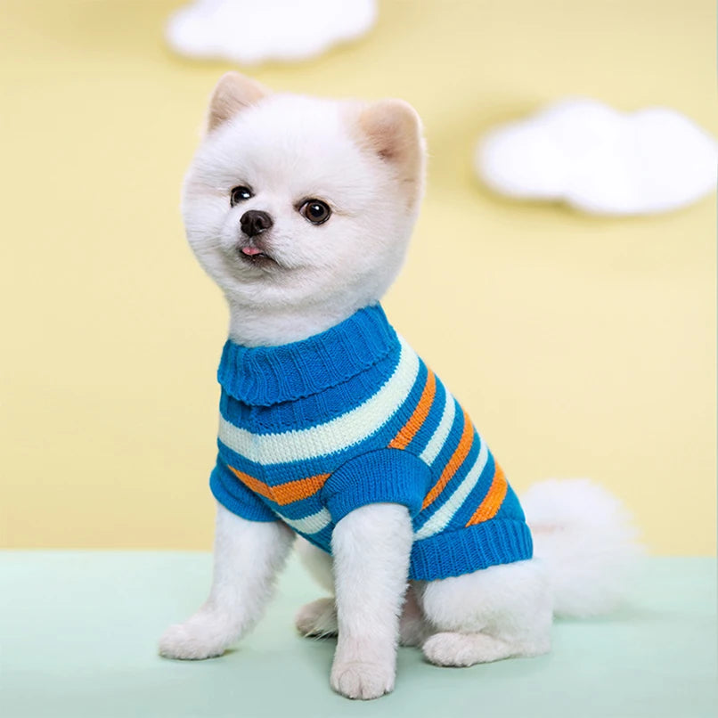 Sweater for Small and Medium Dogs - Cozy Pullover Pet Coat