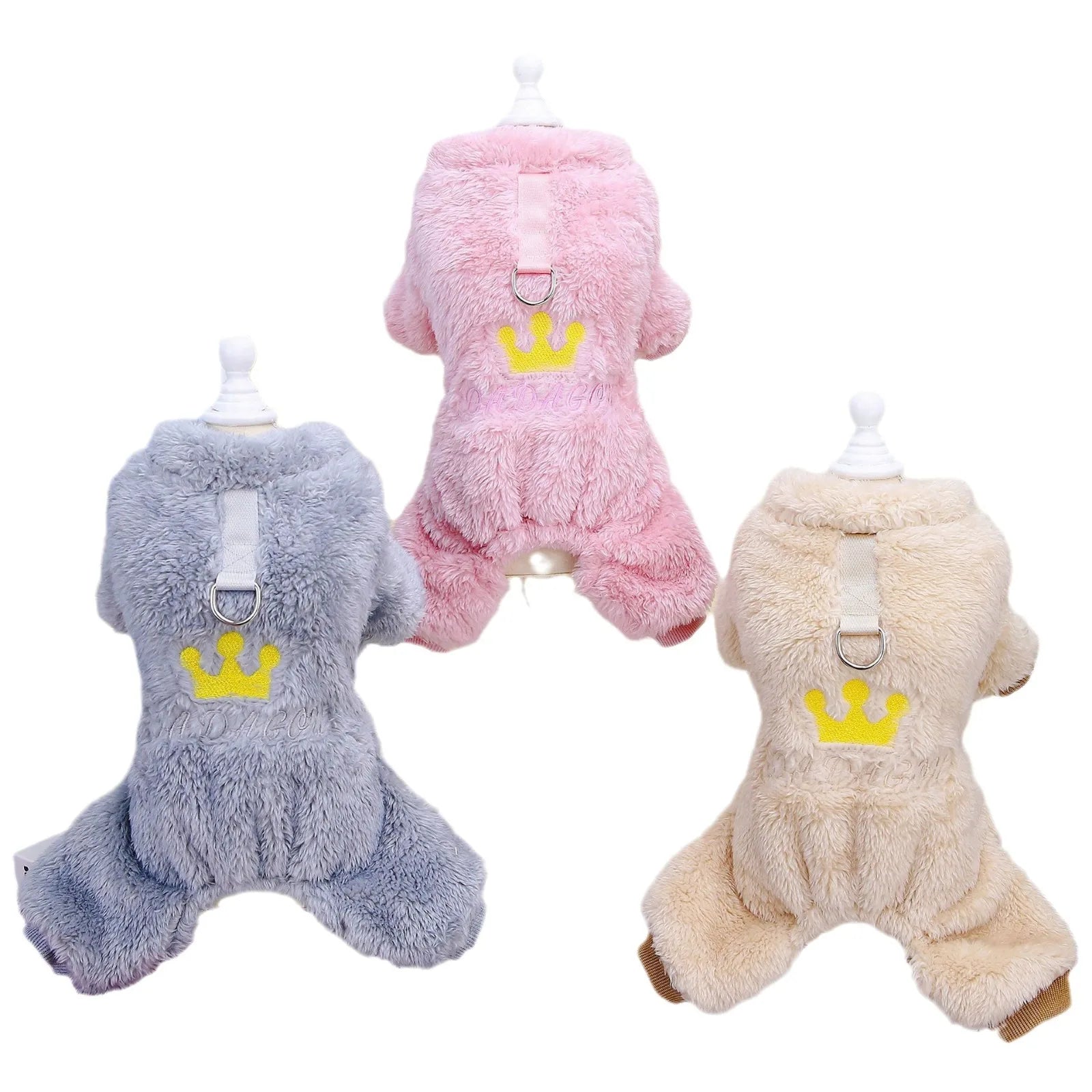 Autumn and winter four-legged Pet plush clothes