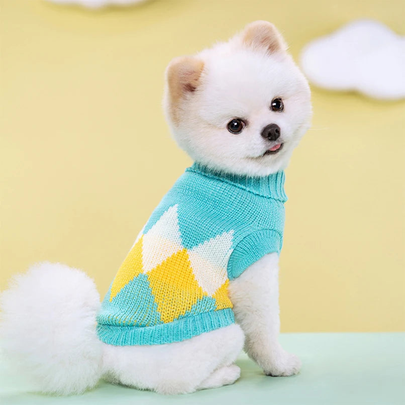 Sweater for Small and Medium Dogs - Cozy Pullover Pet Coat