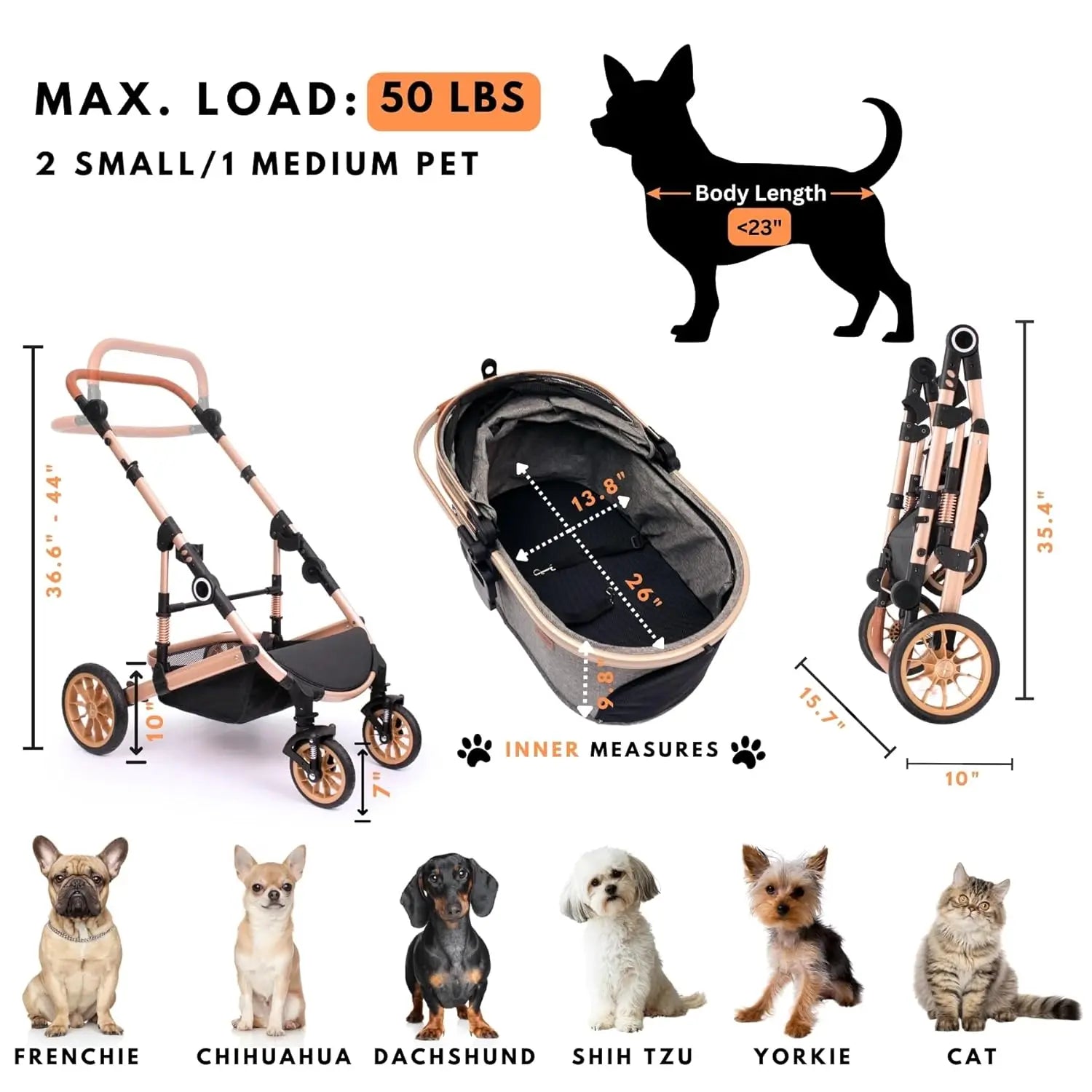 Pet Travel Carrier for Small/Medium