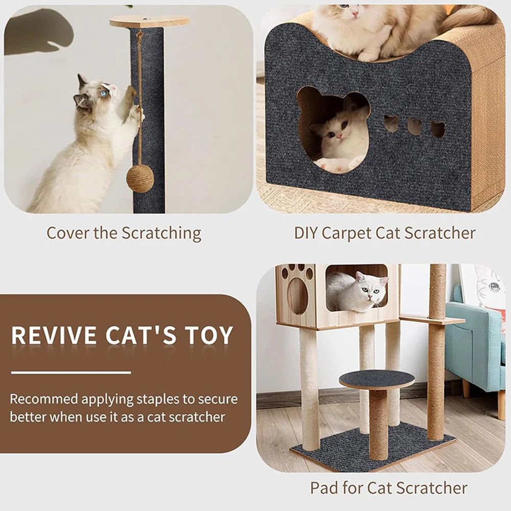 Wall Anti-Scratch Cat Board - Self-Adhesive Scratch Protector for Sofa & Furniture