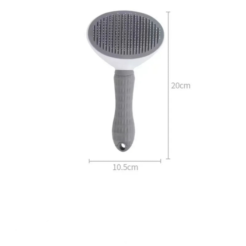 Hair Removal Pet Comb - Automatic Grooming Brush for Cats and Dogs