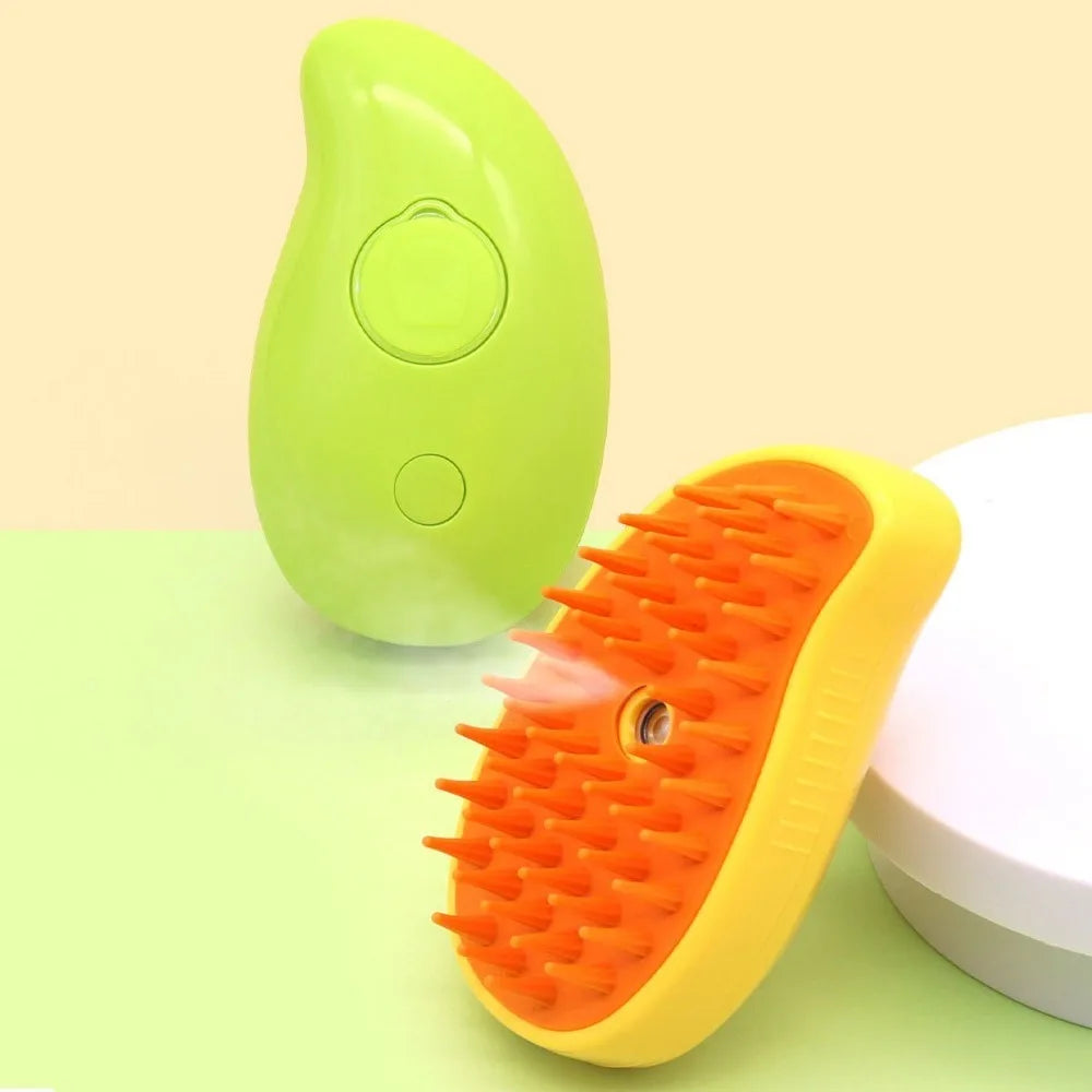 Electric Steamy Pet Brush