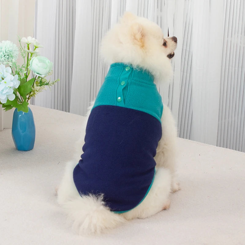 Fleece Dog Clothes for Small Dogs