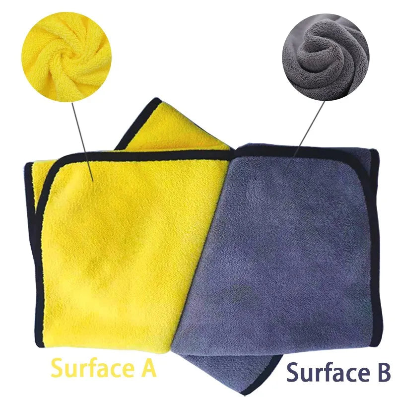 Quick-Drying Pet Towel - Absorbent Soft Fiber Bath Towel for Dogs and Cats