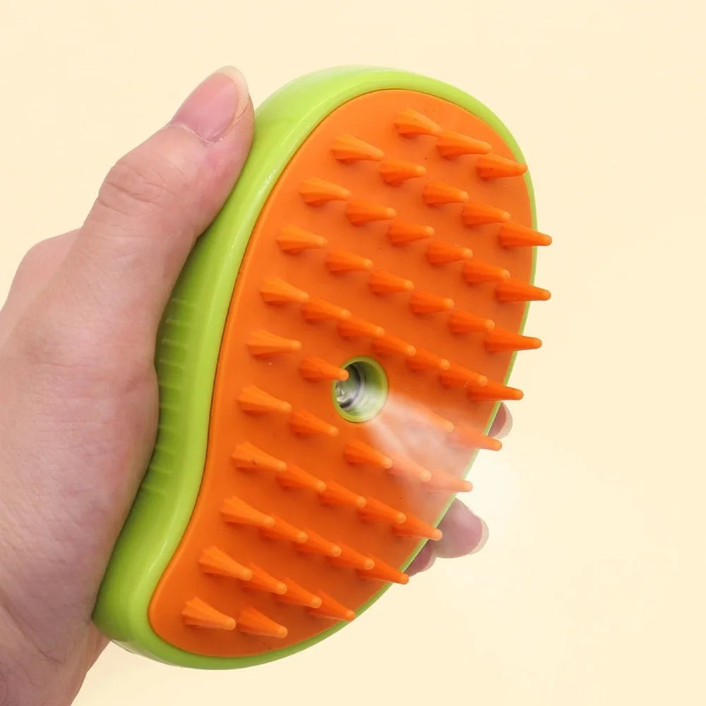 Electric Steamy Pet Brush