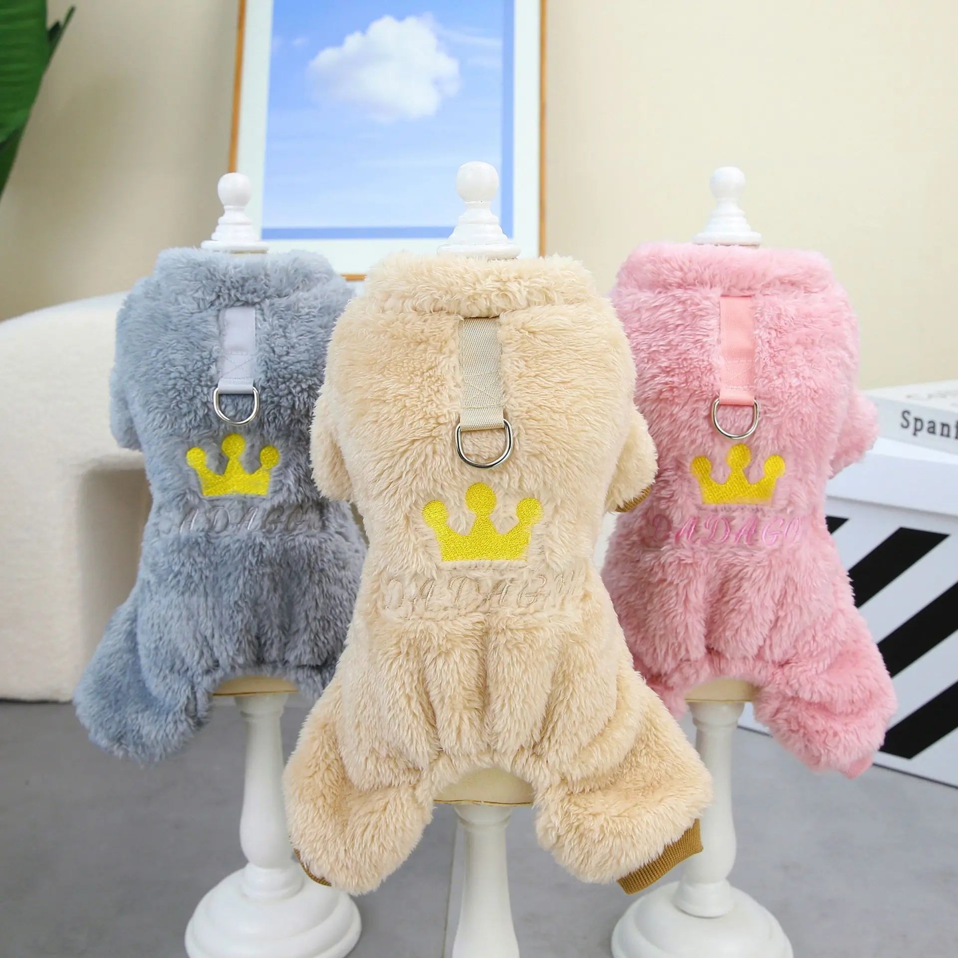 Autumn and winter four-legged Pet plush clothes