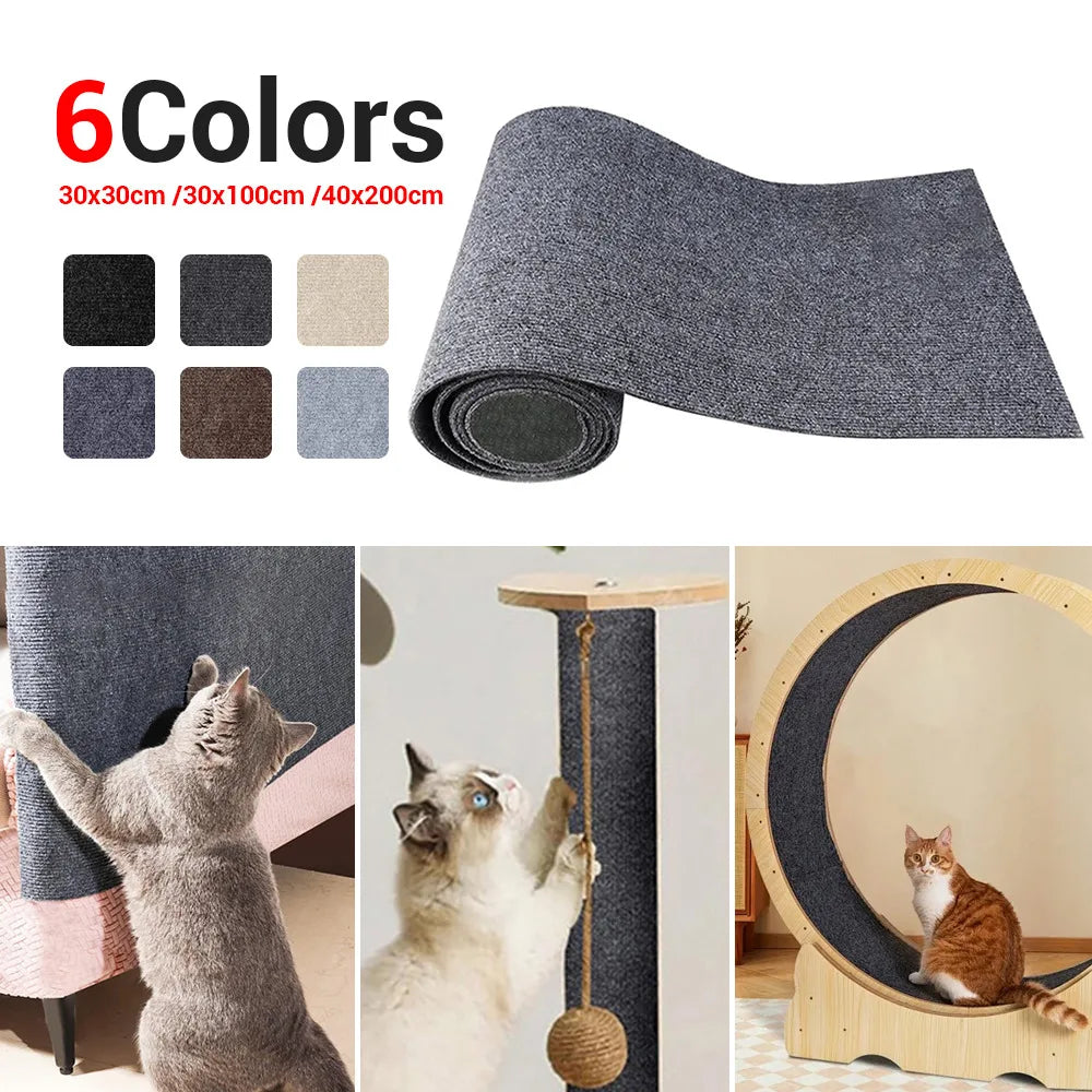 Wall Anti-Scratch Cat Board - Self-Adhesive Scratch Protector for Sofa & Furniture