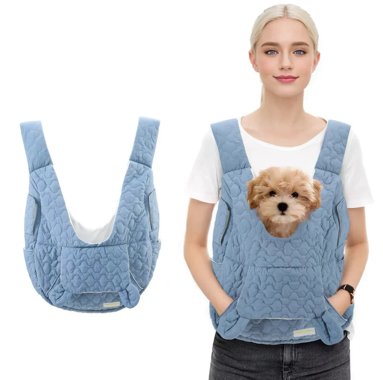 Chest Carrier Dog and Cat Outdoor Bag