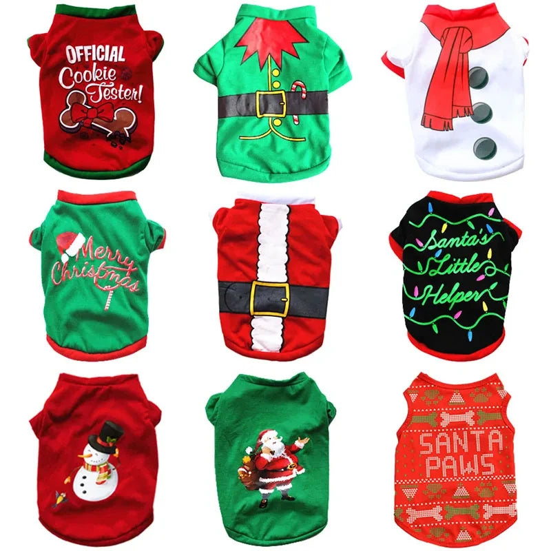 Christmas Holiday Dog Clothes