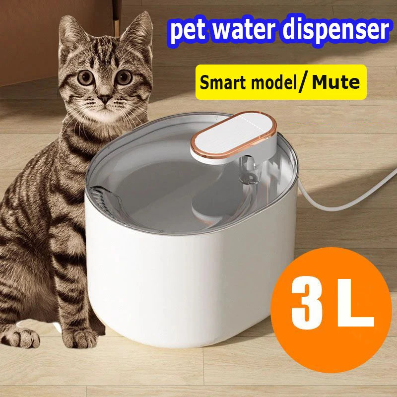 USB-Powered Drinking Feeder for Cats and Dogs