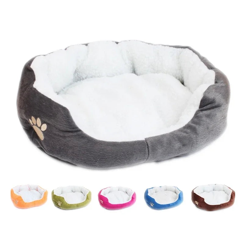 Soft Dog & Cat Bed Mat - Plush Lambswool Kennel for Small and Large Pets