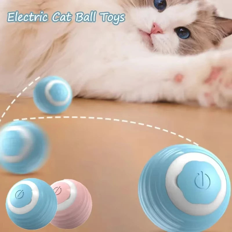 Cat Toy - Smart Rolling Ball for Active Play