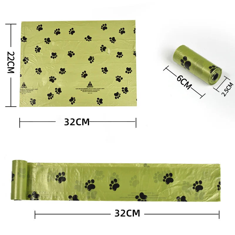 Biodegradable Pet Waste Bags - Scented Dog Poop Bags with Dispenser